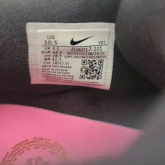 Nike Kyrie 8 White And Black Mens Shoes US Size 10 DJ6017-101 main image 7